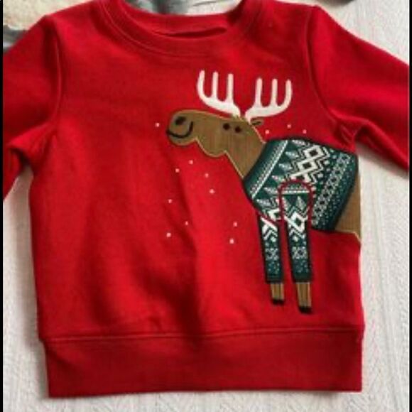 JUMPING BEANS BABY BOY 12Months Soft Fleece Tops. Price is for both - Picture 2 of 5